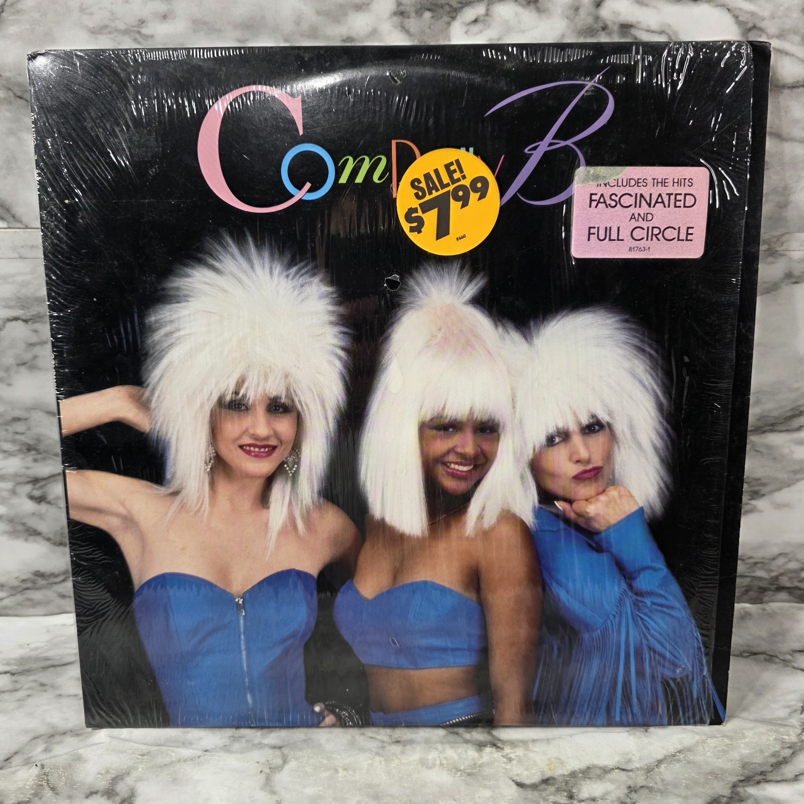 Company B 12” lP Vinyl Atlantic 81763-1 In Shrink Hype Sticker Read Description
