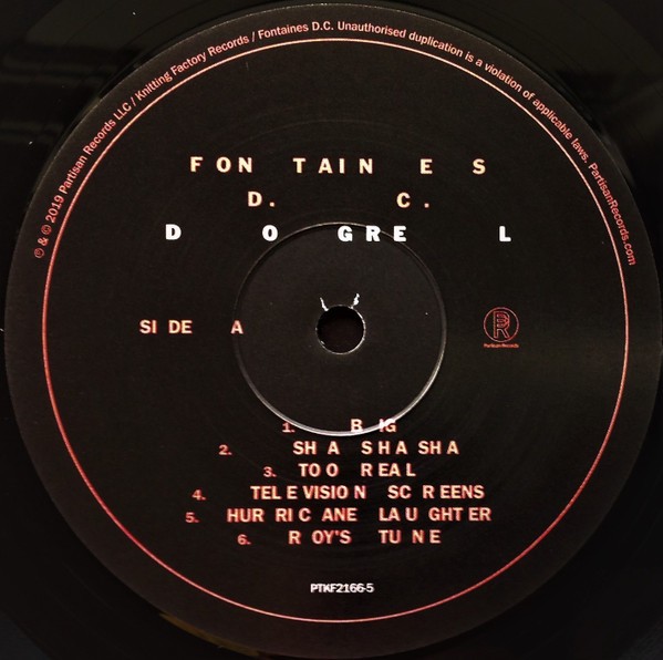 Fontaines D.C. – Dogrel (LP) (Mint (M)) – 4217718705