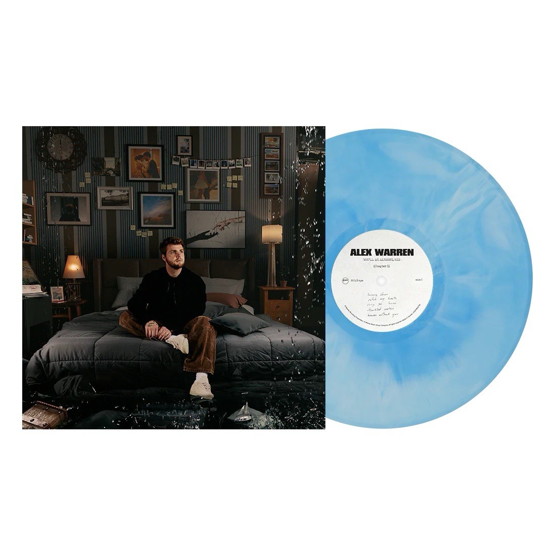 Alex Warren You’ll Be Alright Kid Chapter 1 Galaxy Blue Vinyl *Sealed*