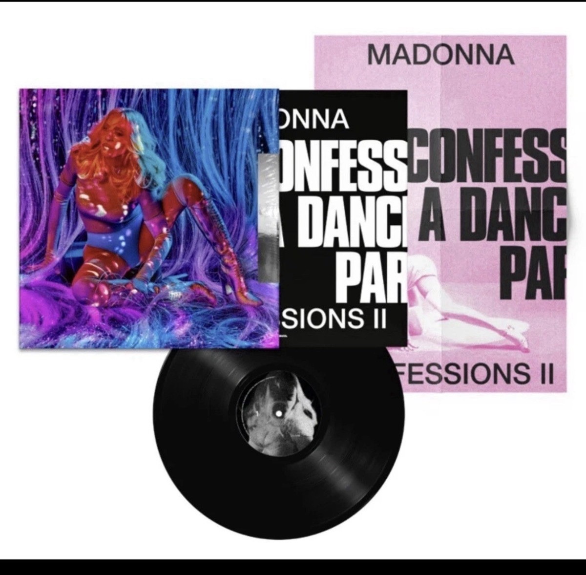 Madonna x Bilt Confessions II Custom Vinyl Exclusive Limited Edition LP
