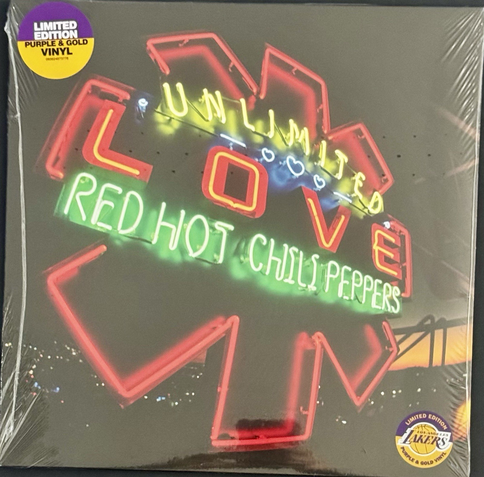 Red Hot Chili Peppers Unlimited Love Purple/Gold Vinyl Lakers Limited Edition