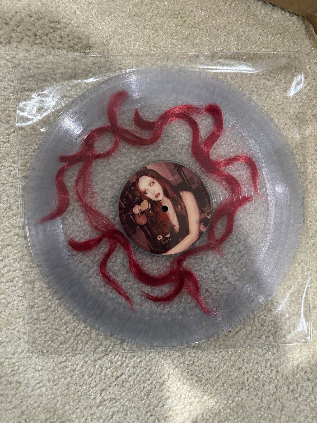 Chappell Roan The Subway Red Hair Filled LP Vinyl /7000 Blood Records – IN HAND