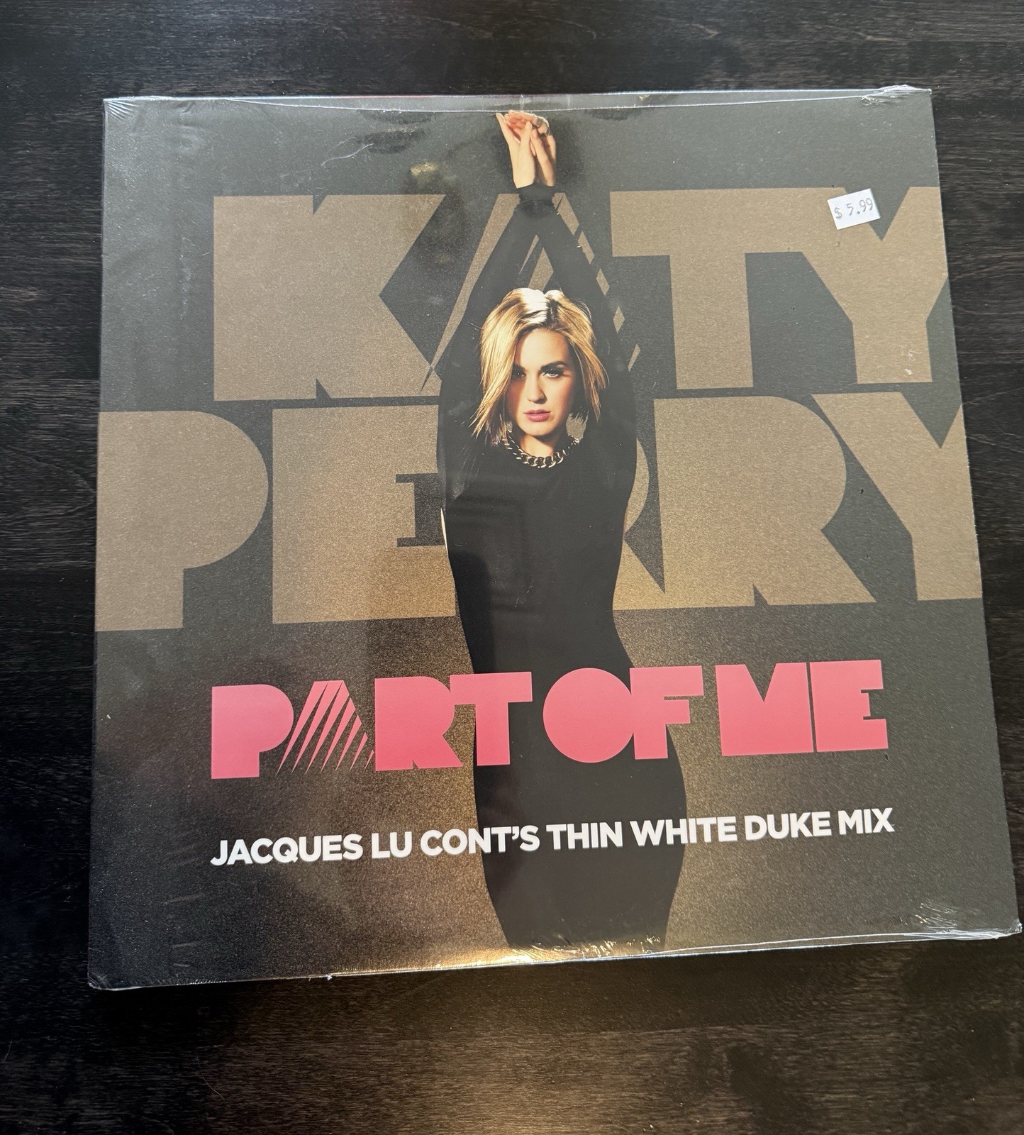 Katy Perry Part of Me RSD Exclusive Pink Vinyl Jacques Lu Cont’s Mix Sealed