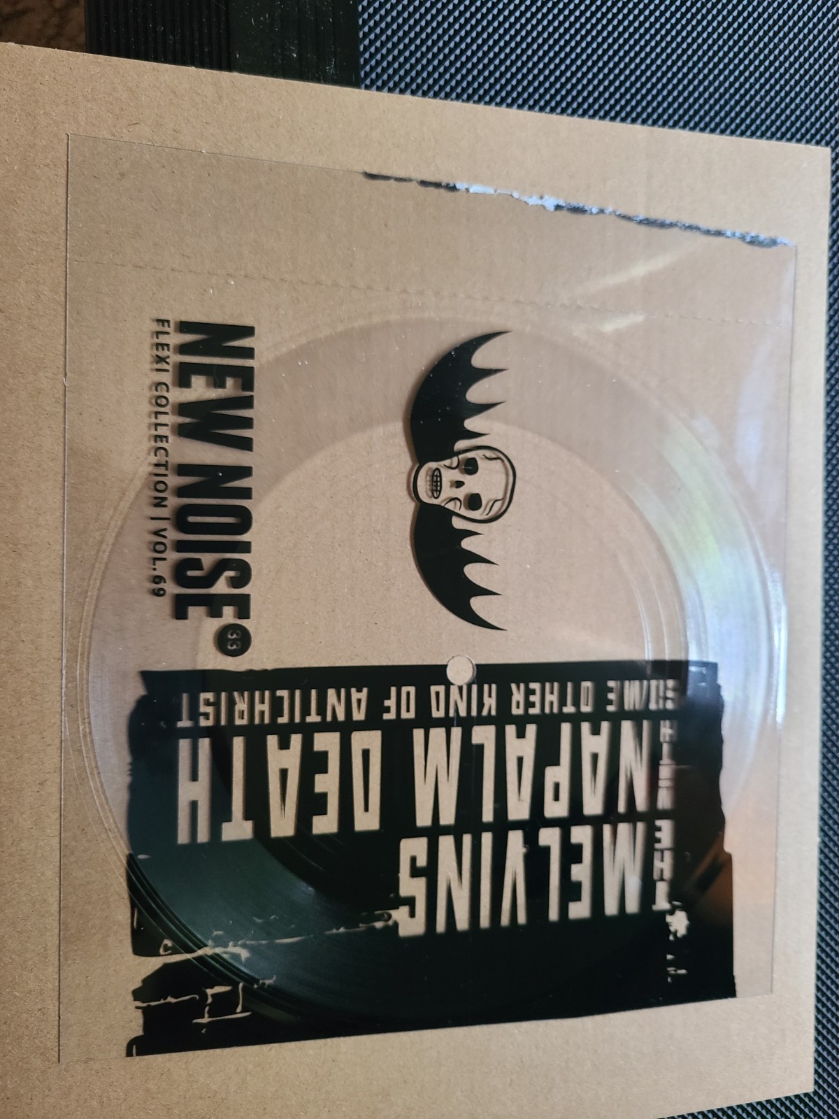 Melvins Napalm Death Split Flexi Disc New Noise Savage Imperial Death March