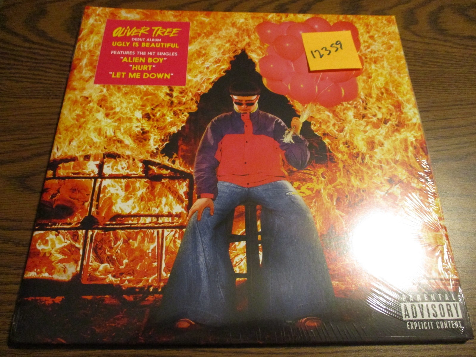 Oliver Tree Ugly Is Beautiful 2020 SEALED RECORD MINT Cash Machine Alien Boy
