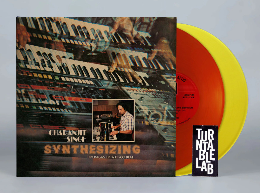 Charanjit Singh Synthesizing Ten Ragas To Disco Beat Red Yellow Vinyl 2-LP /300