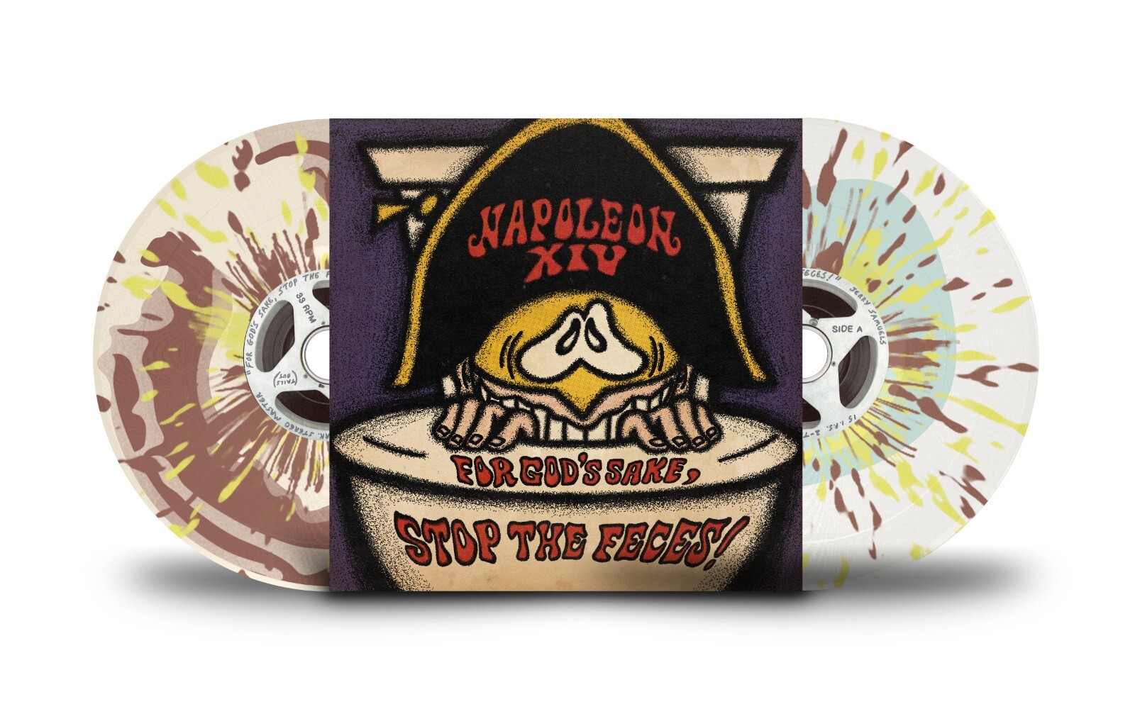 Napoleon XIV – For God’s Sake Stop the Feces! [Toilet Flush Vinyl LP]