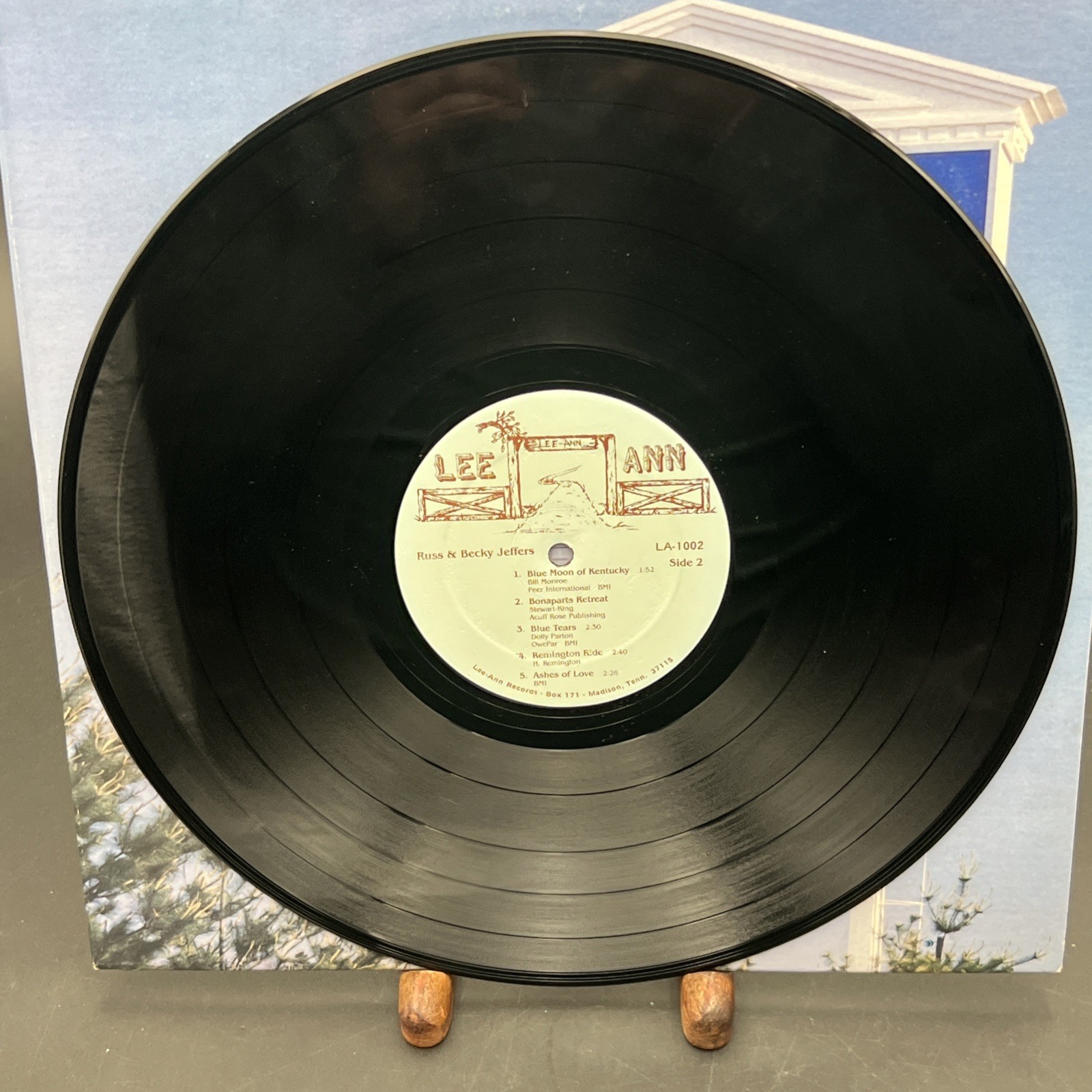 Russ & Becky Jeffers Band Opryland USA LA-1002 SIGNED Kathy Kuhn, Becky Jeffers