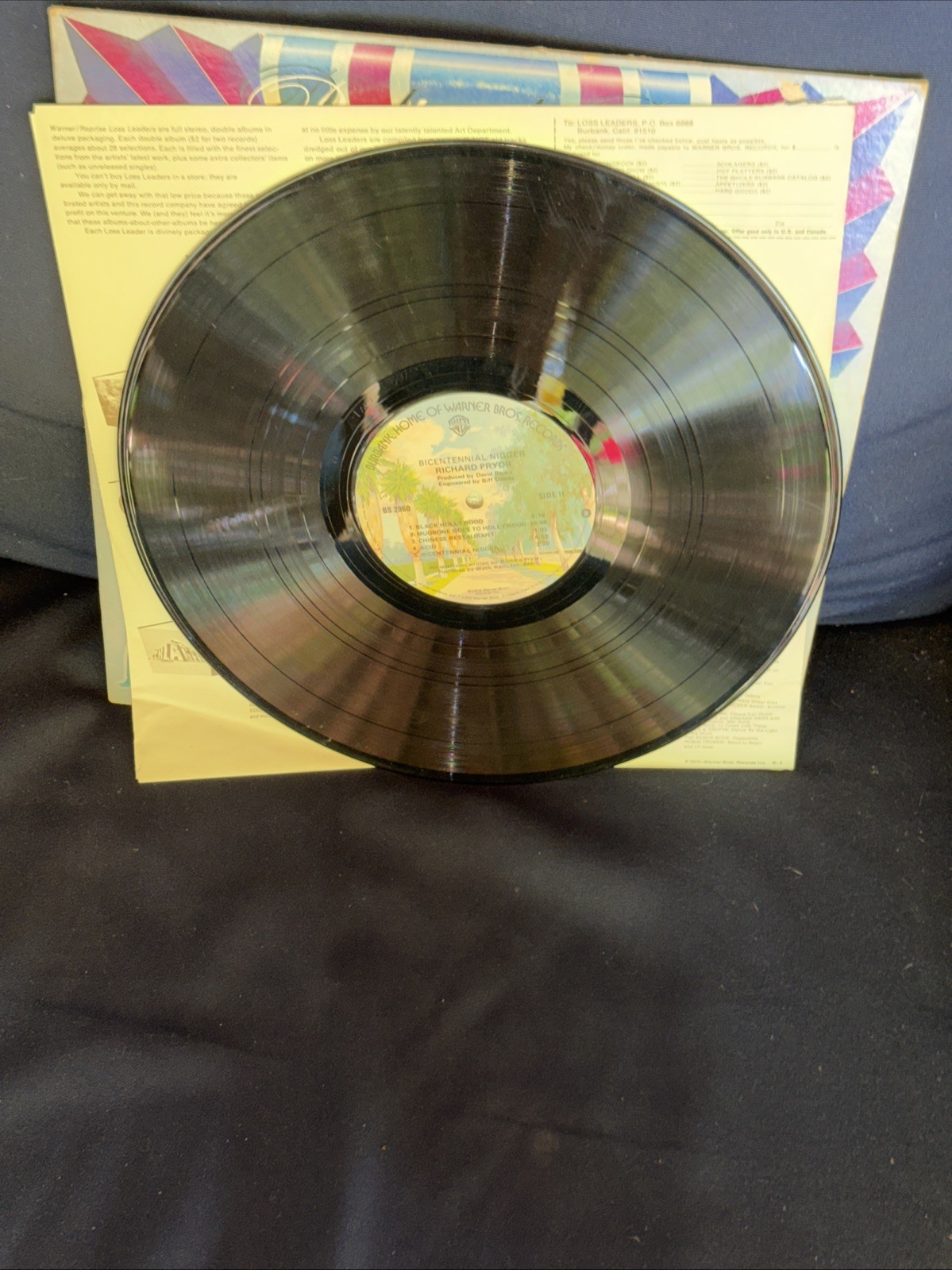 Richard Pryor ♫ Bicentennial Nigger ♫ Rare 1976 Warner Bros. Vinyl LP in Shrink