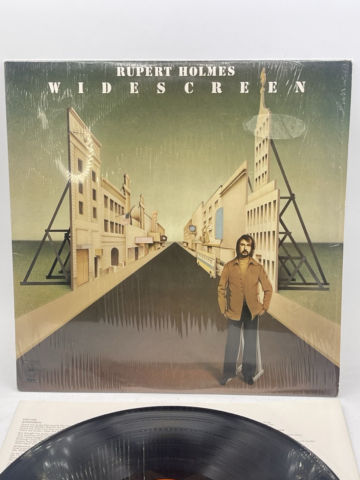 Rupert Holmes “Widescreen “ Epic–KE 32864 LP ,Stereo, EX Shrink