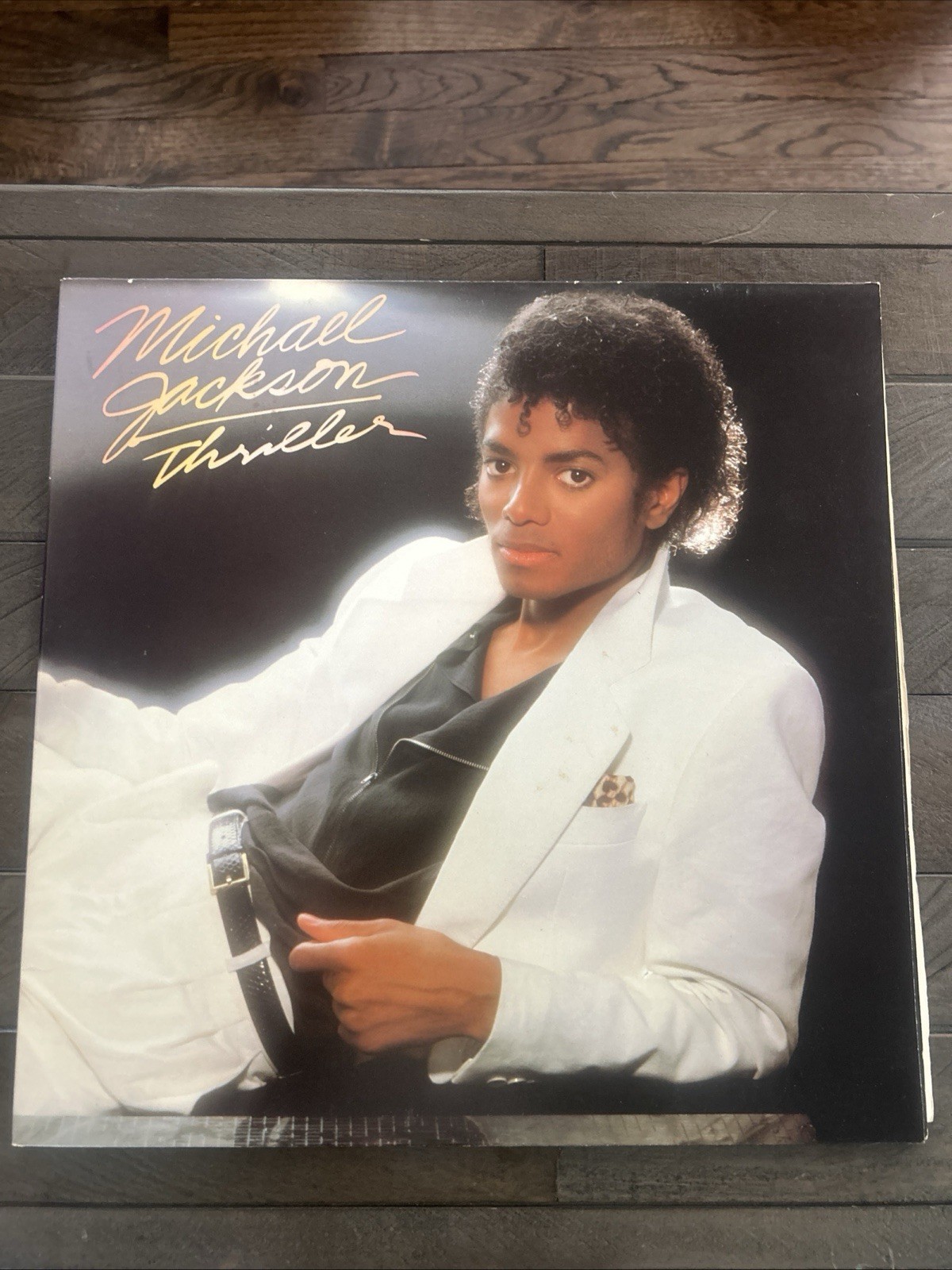 MICHAEL JACKSON THRILLER EPIC 1982 Pitman FIRST PRESS BG Cut G+/VG 2
