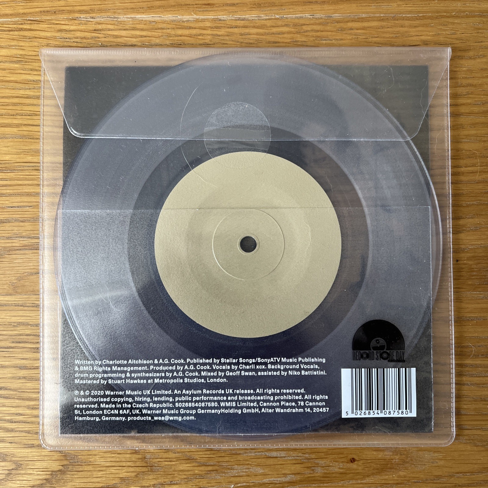 Charli XCX – Party 4 U [7″] New & Sealed RSD 2026