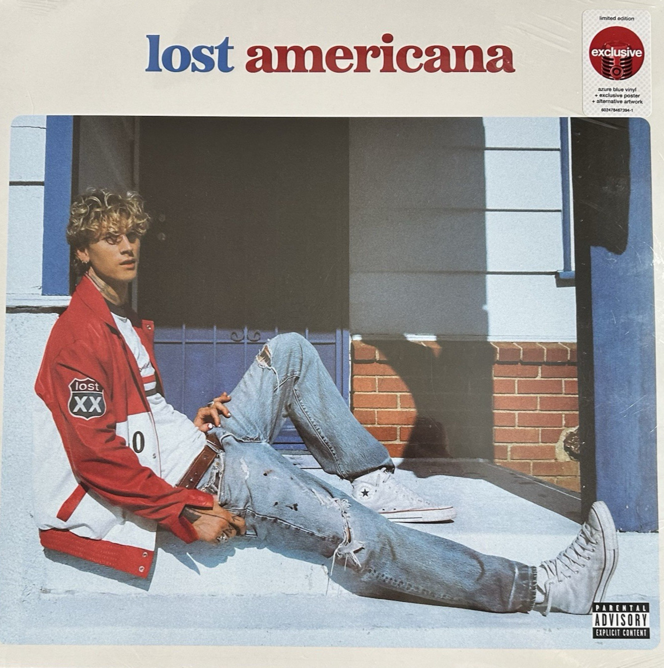 MGK “Lost Americana” Azure Blue Vinyl – New/Sealed – Poster – Target Exclusive