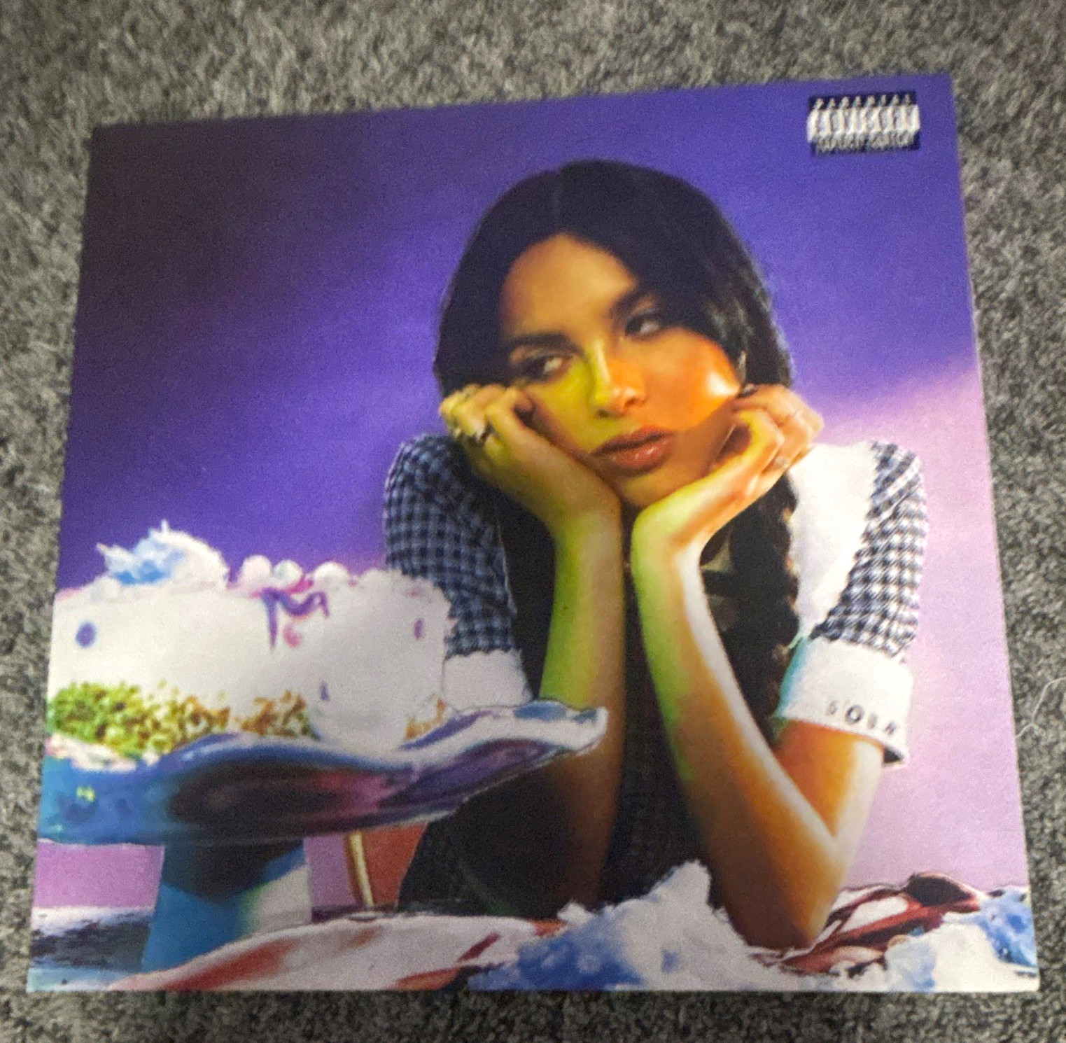 Olivia Rodrigo Sour Vinyl LP Parental Advisory Edition Geffen Pop