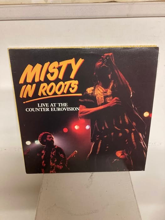 Misty In Roots – Live At The Counter Eurovision LP (Kaz UK 1990) reggae vinyl