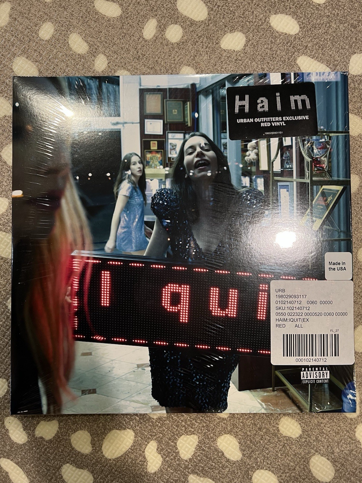 Haim I Quit Vinyl Urban Outfitters Exclusive Red New Sealed