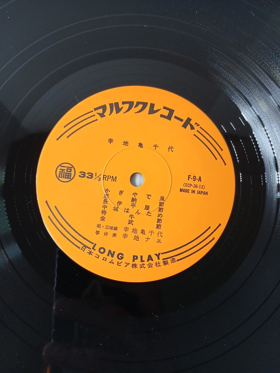 Unknown Japanese Vinyl Record LP