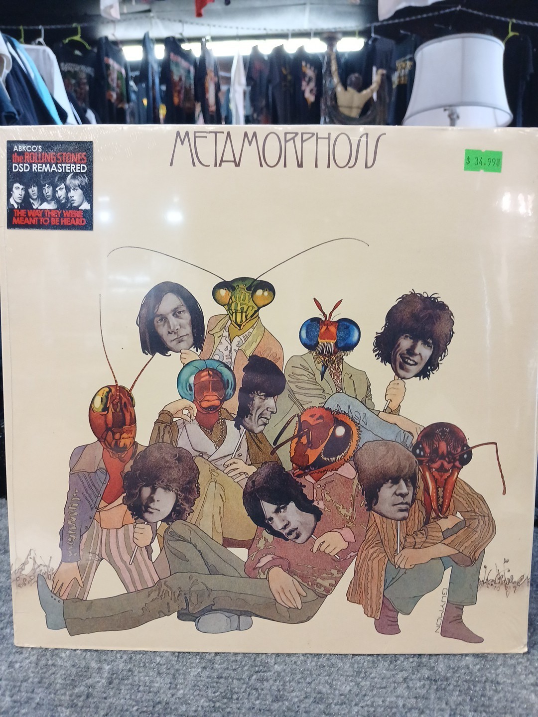 ROLLING STONES METAMORPHOSIS VINYL LP SEALED