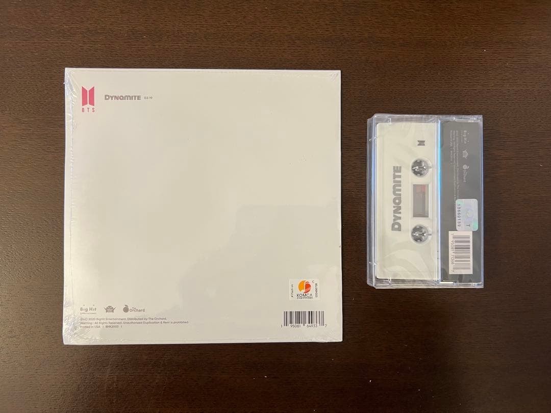 【BTS】Official Dynamite & Map of the Soul 7 & Butter Vinyl 7″ New JP