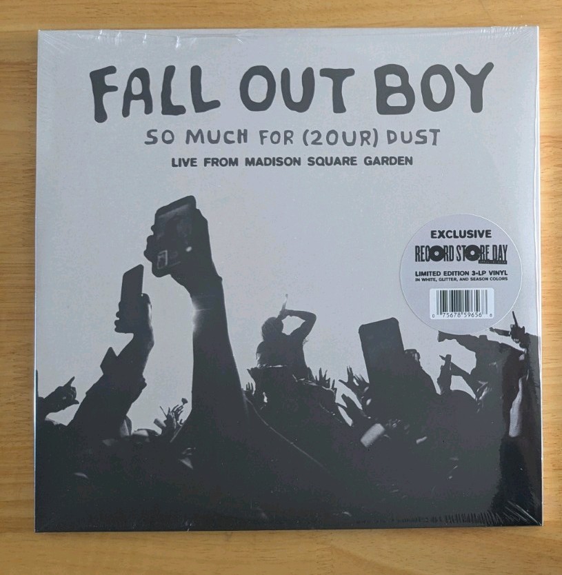 Fall Out Boy – So Much For Dust: Live MSG 3LP Vinyl Sealed RSD 2026 In Hand