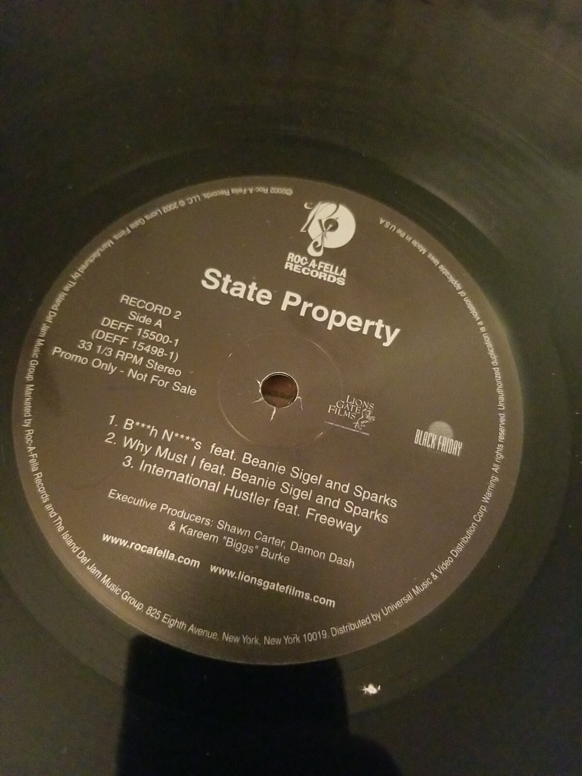 State Property Promo 2 Record Set 2002 EX