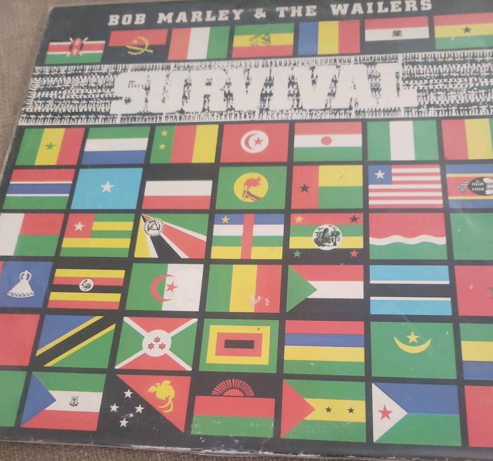 Bob Marley & The Wailers – Survival LP Tuff Gong Jamaica *L@@K*