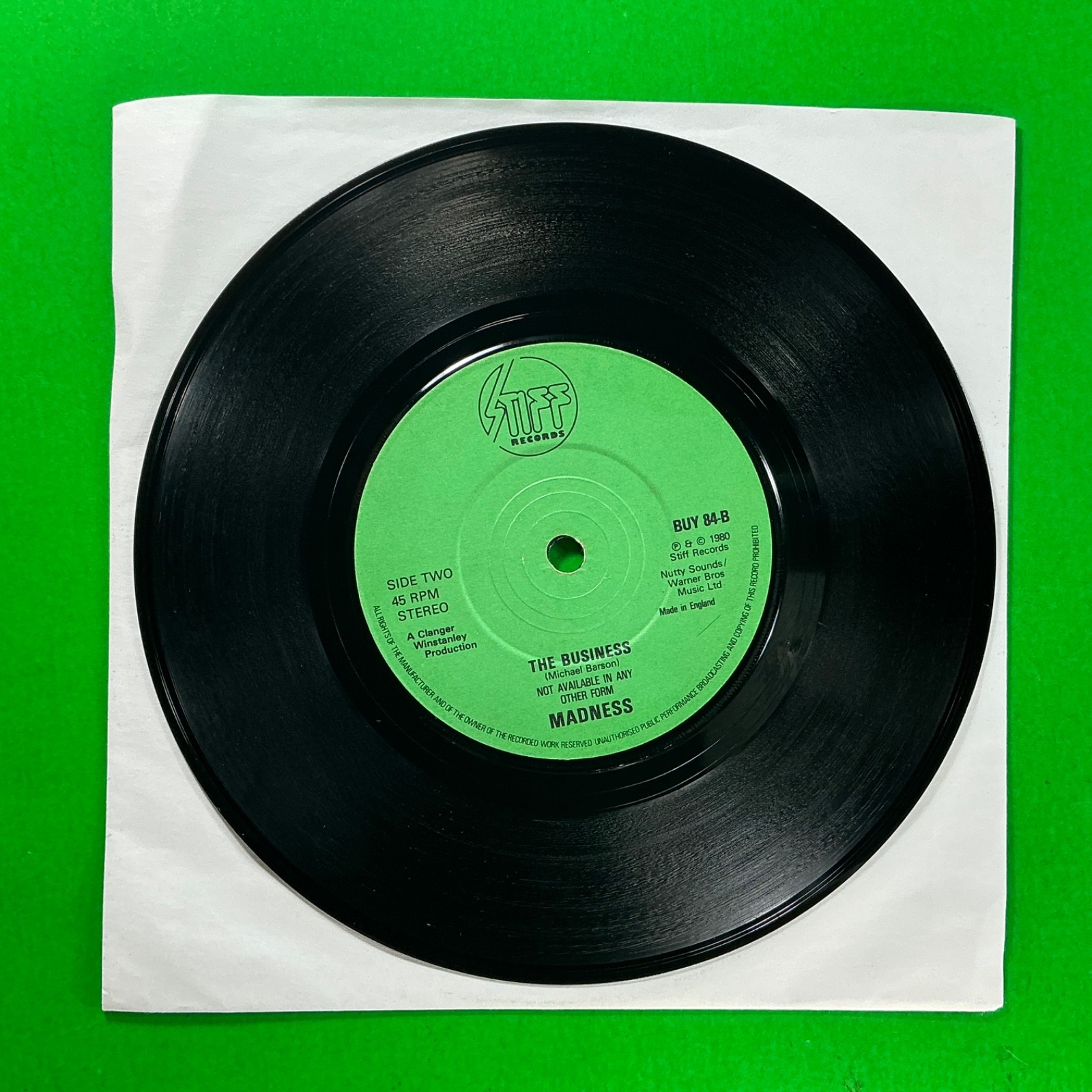 Madness, Baggy Trousers, 7″ Vinyl Single Record