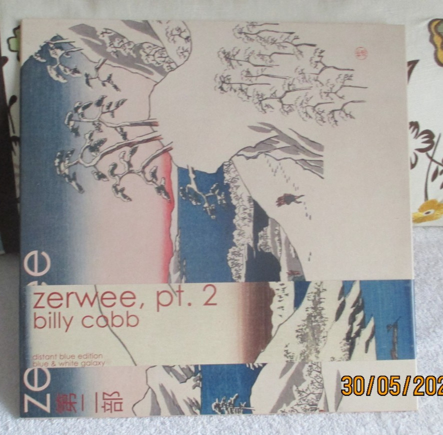 Zerwee PT 2 Billy Cobb Record LP Colored Vinyl Distant Blue Edition