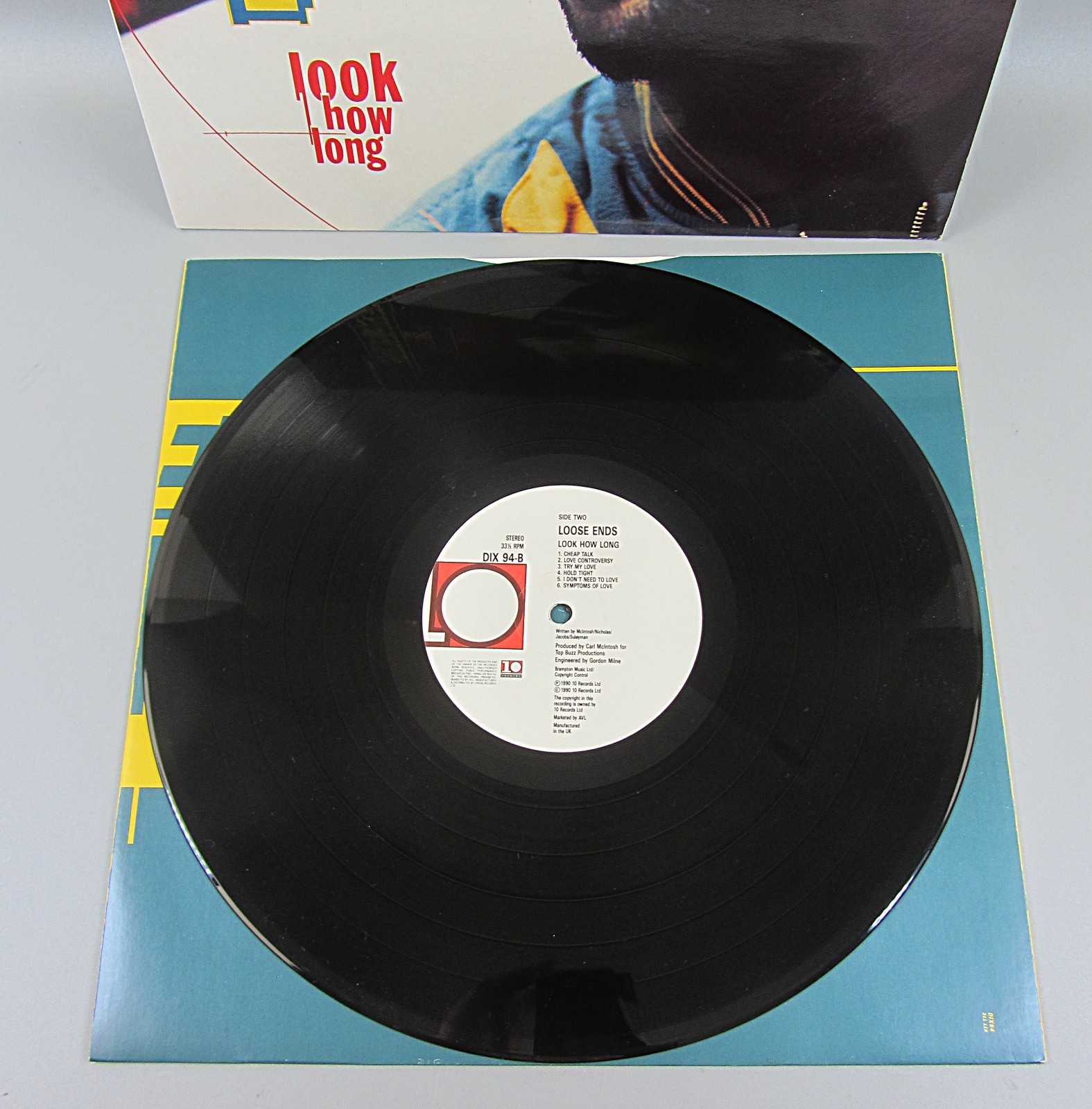 Loose Ends – Look How Long 12” Vinyl Release 1990 R&B DIX 94-B