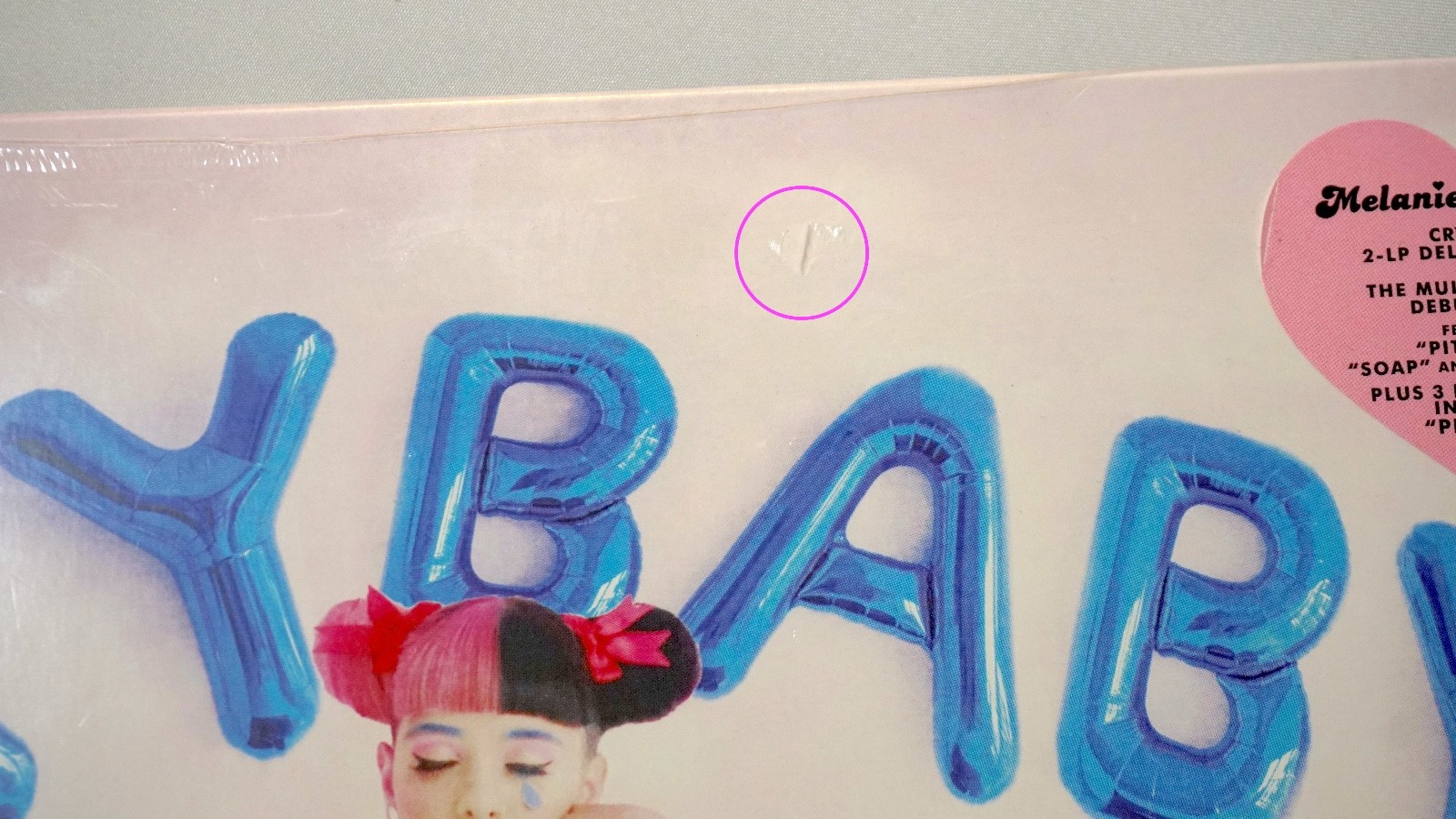 Melanie Martinez – Crybaby Deluxe 3 Bonus Tracks 2-LP Black vinyl NEW SEALED