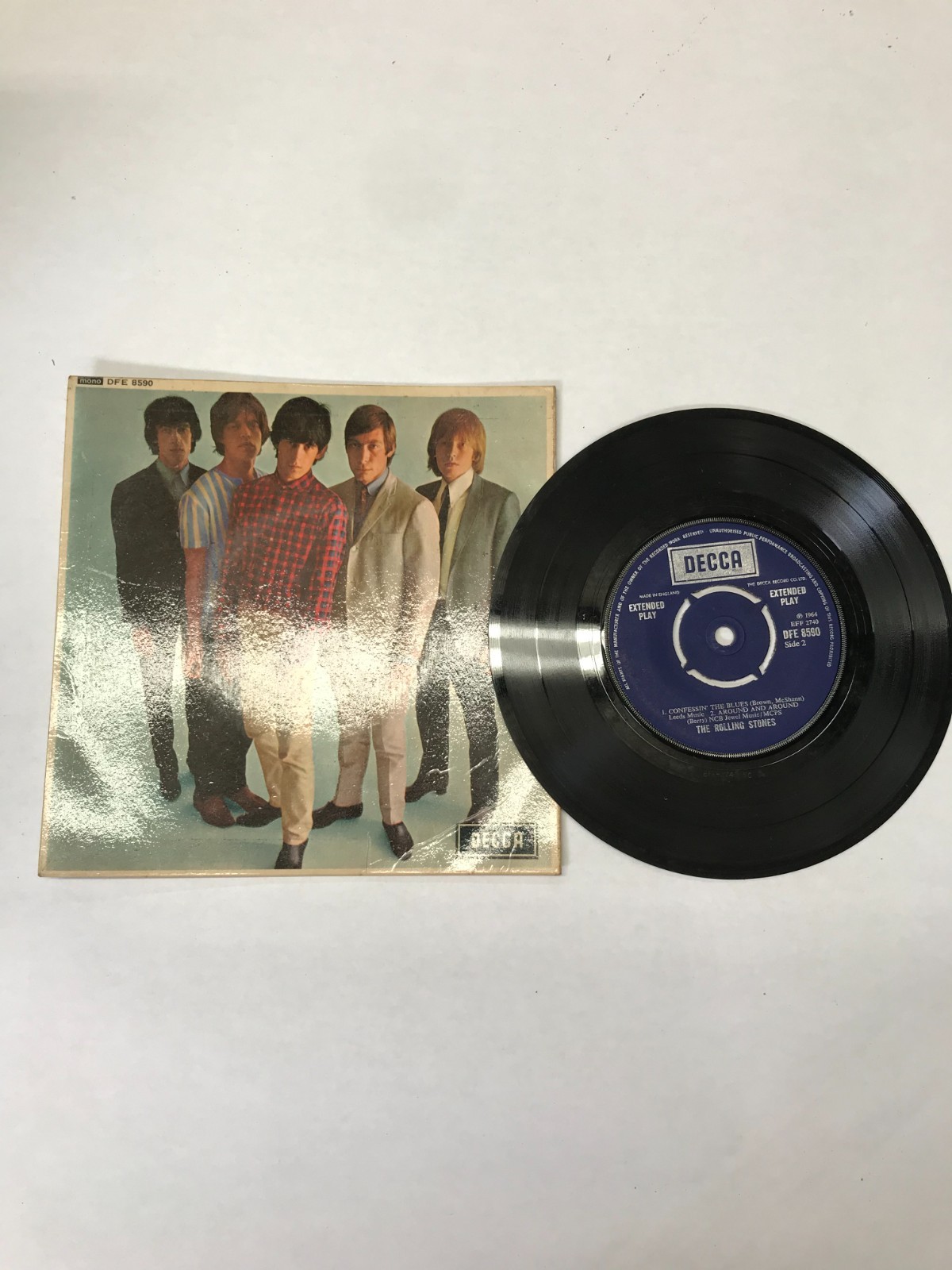 The Rolling Stones – Five By Five, Vinyl Record, DECCA Mono DFE 8590