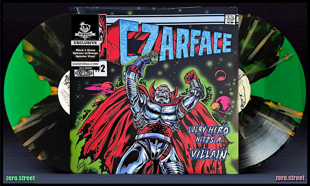 CZARFACE Every Hero Needs A Villain 2LP on COLOR VINYL New SEALED