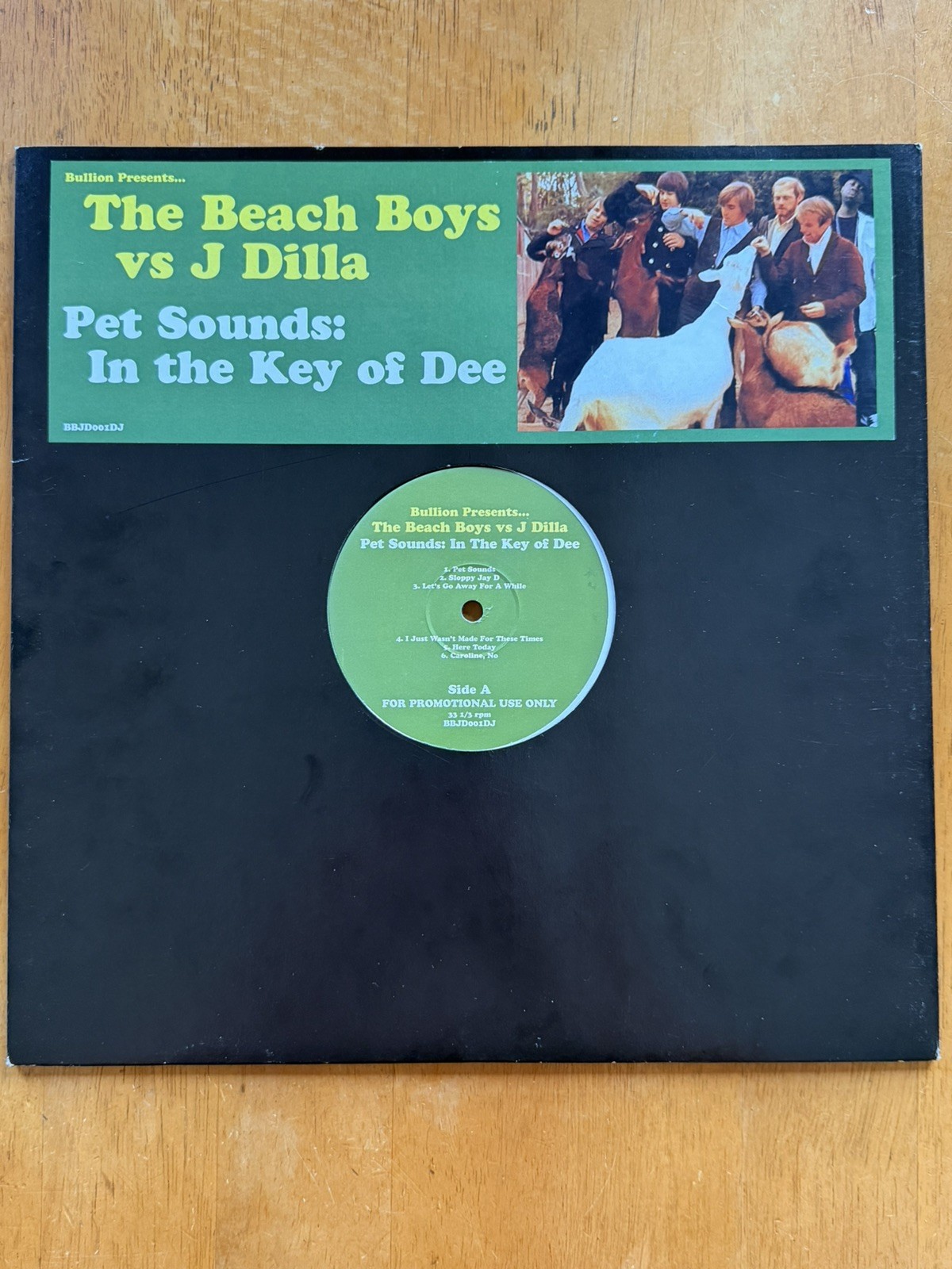 J Dilla Pet Sounds In The Key Of Dee The Beach Boys Vs J Dilla LP Vinyl Unplayed