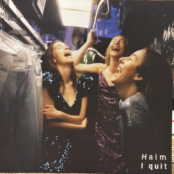 Haim – I Quit | Metallic Silver 2LP | w/ Color Insert Poster