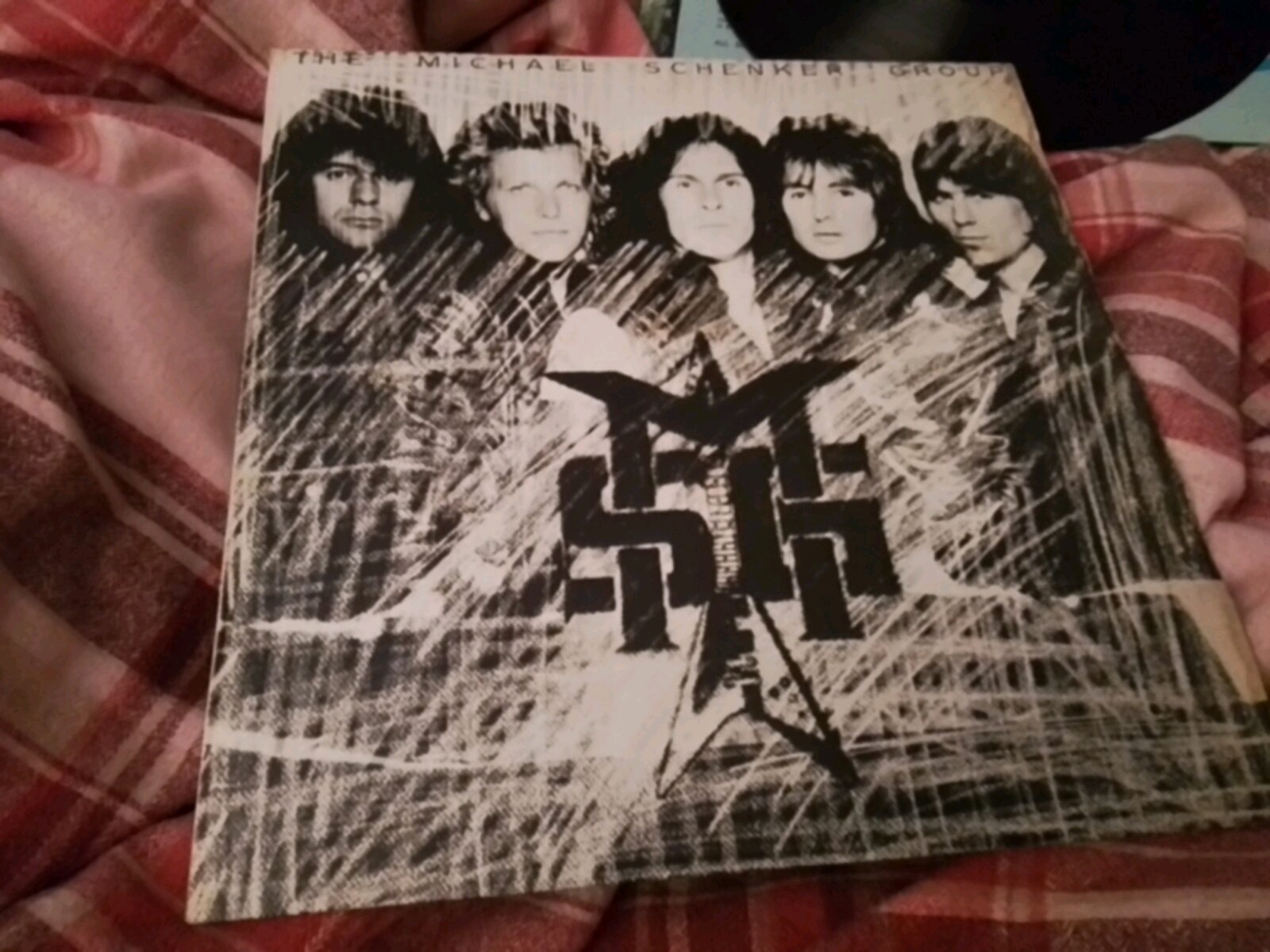The Michael Schenker Group-MSG-12″ LP, Emb. Cvr, Inner- CHR1336 1st UK 1981 Ex+