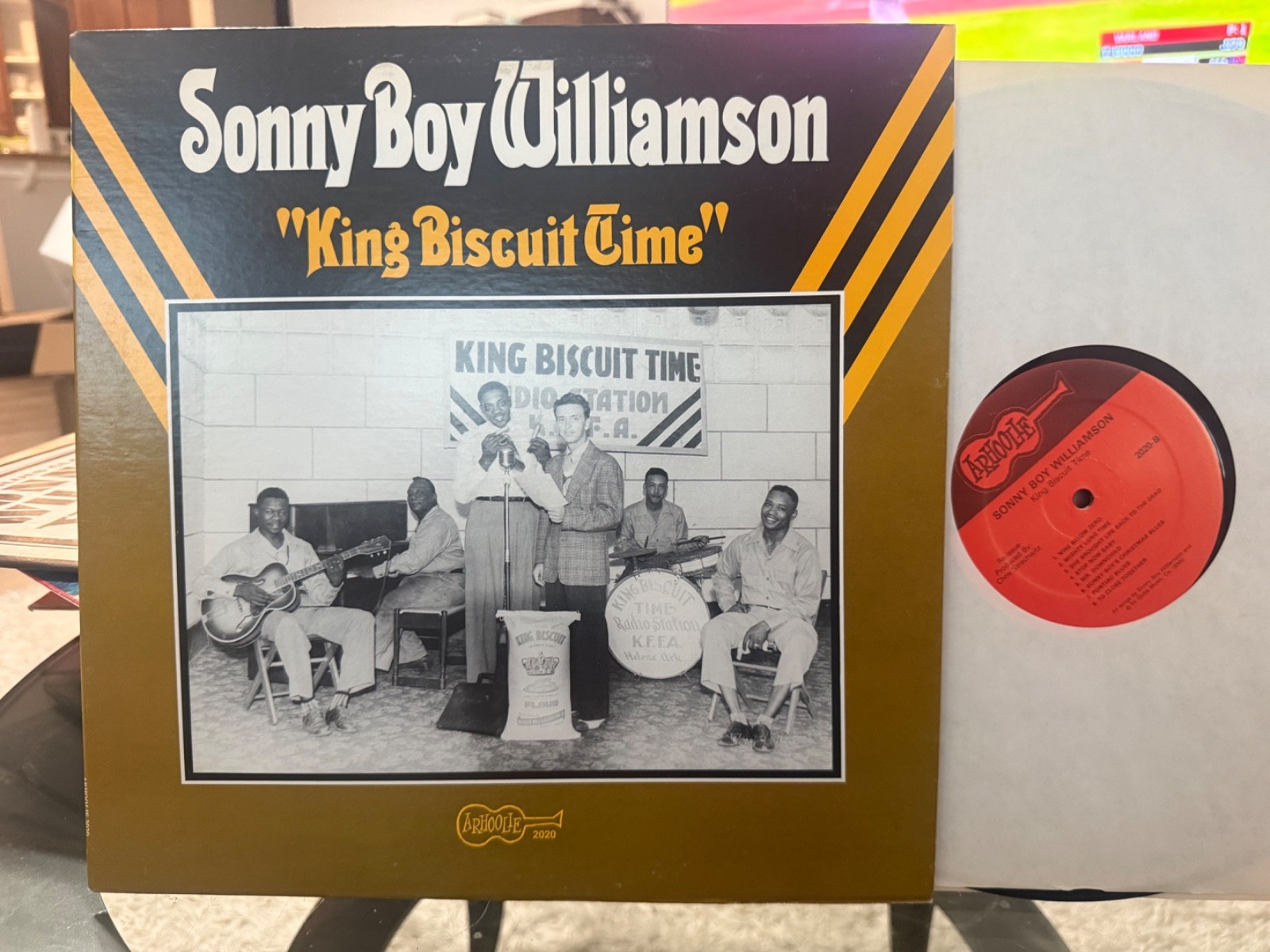 SONNY BOY WILLIAMSON ~ KING BISCUIT TIME~NM TO UNPLAYED VINYL LP BLUES NICE!