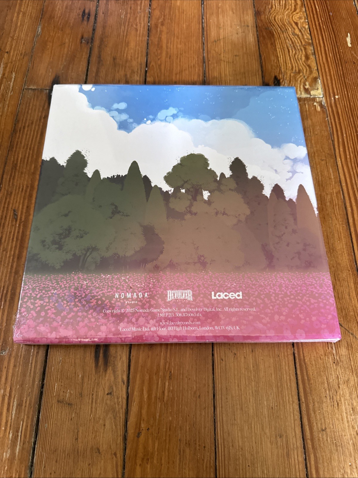 Neva Original Soundtrack Berlinist Devolver Digital Iam8bit Gris Vinyl