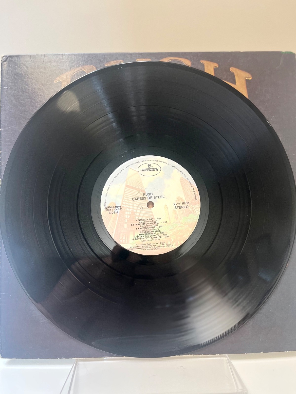 Rush Caress of Steel Vinyl LP 1981