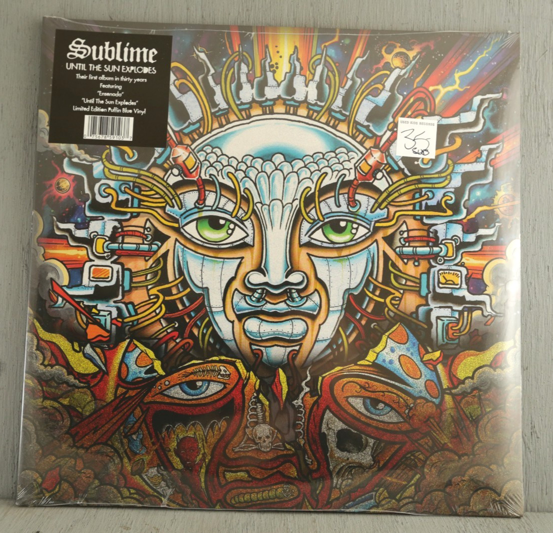 SUBLIME Until The Sun Explodes LP sealed PUFFIN BLUE VINYL Record NEW Punk SKA