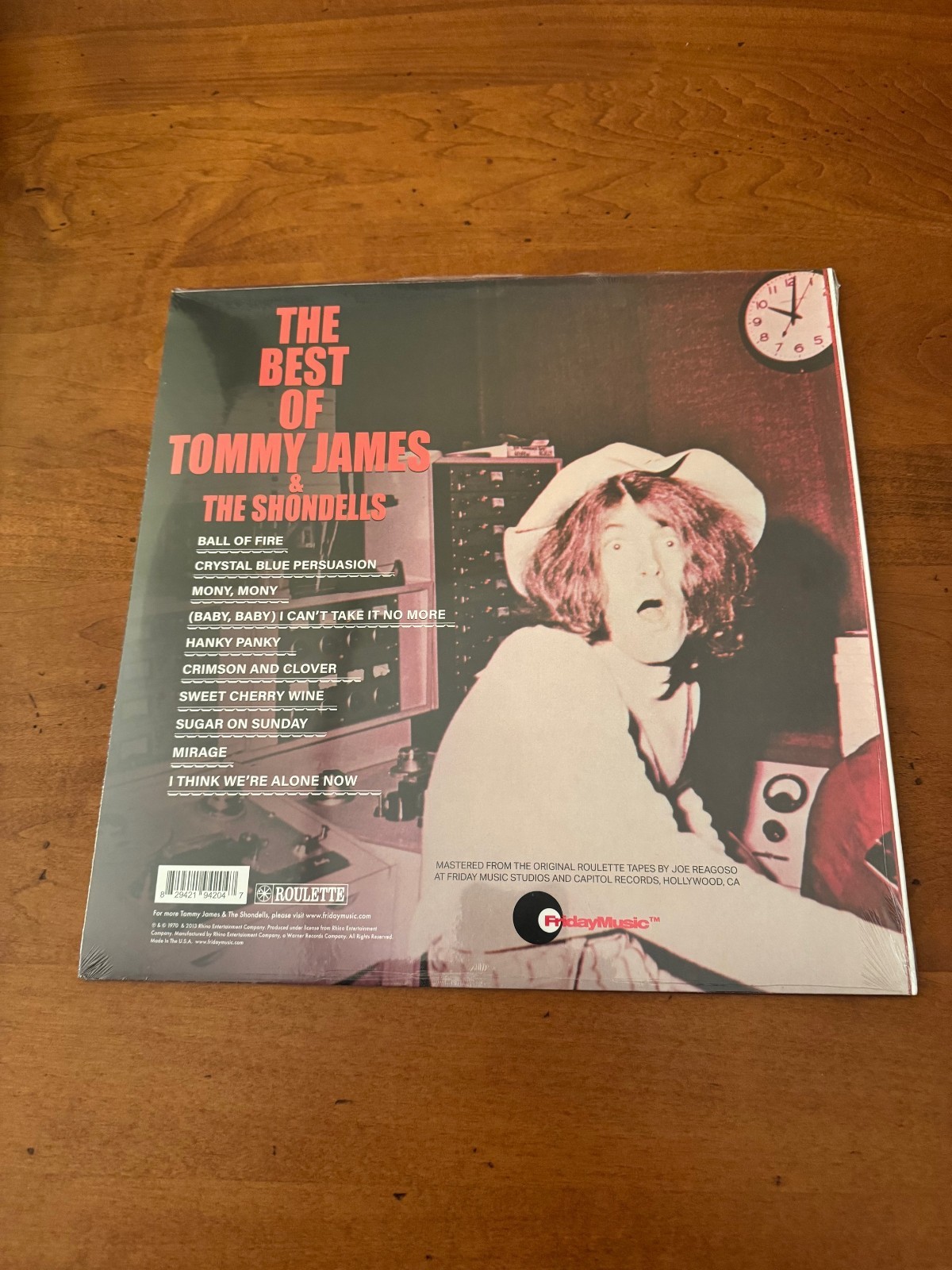 TOMMY JAMES & THE SHONDELLS – THE BEST OF… – BLUE VINYL – RARE – BRAND NEW!