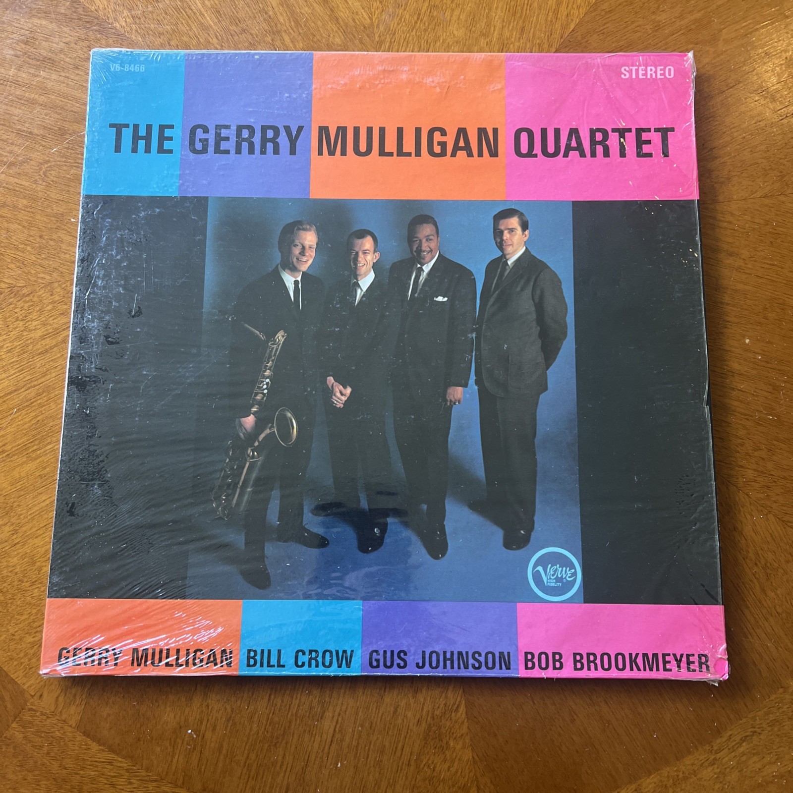 The Gerry Mulligan Quartet, Vintage 1962 Lp.cleaned,tested, NICE!!