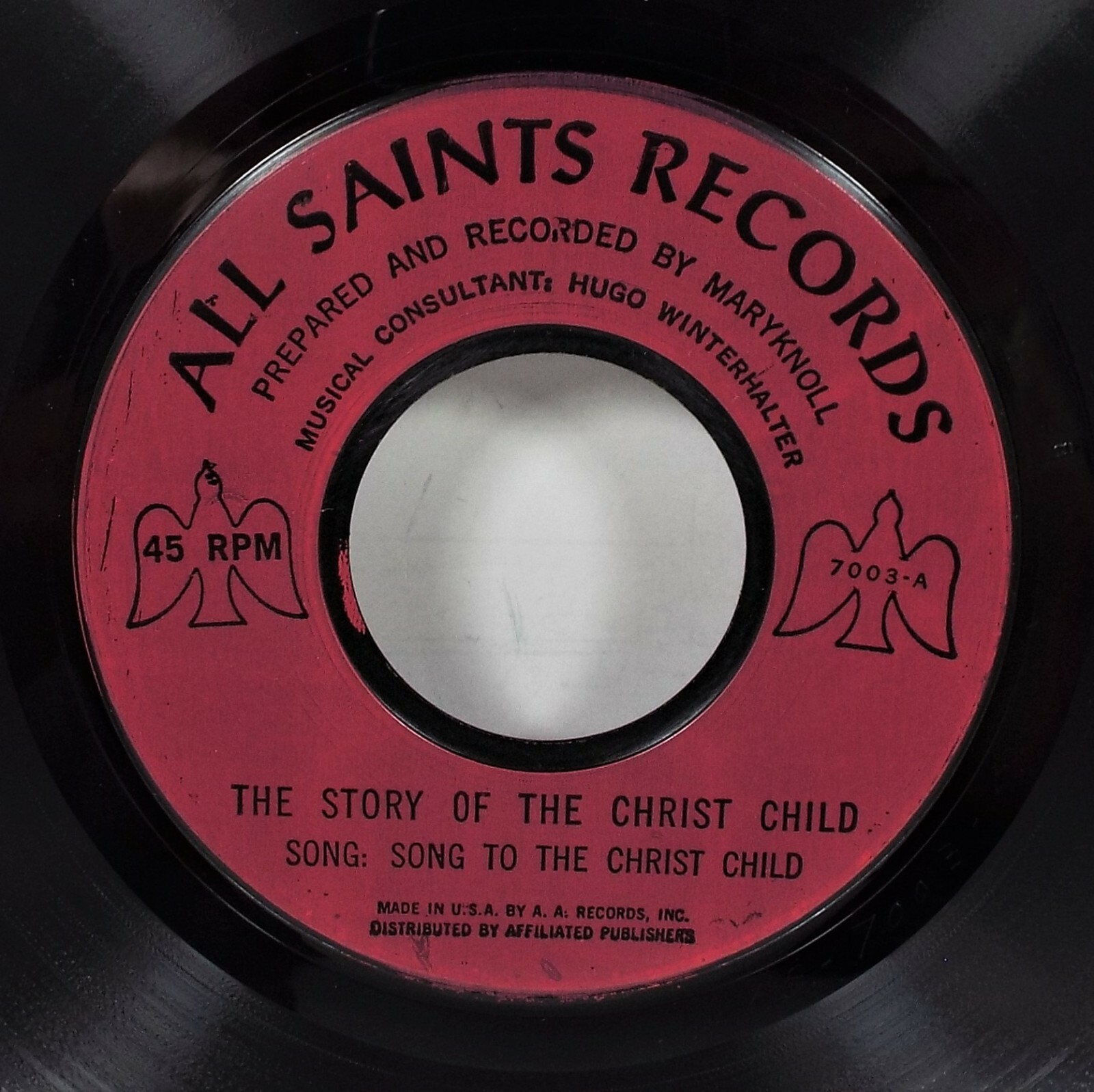The Christ Child – Christmas – Narration Plus Two Birthday Songs – Excellent
