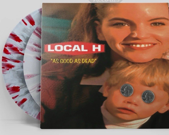 Local H As Good As Dead 2xLP 30th Anniversary Vinyl Quarter Haze with Splatter