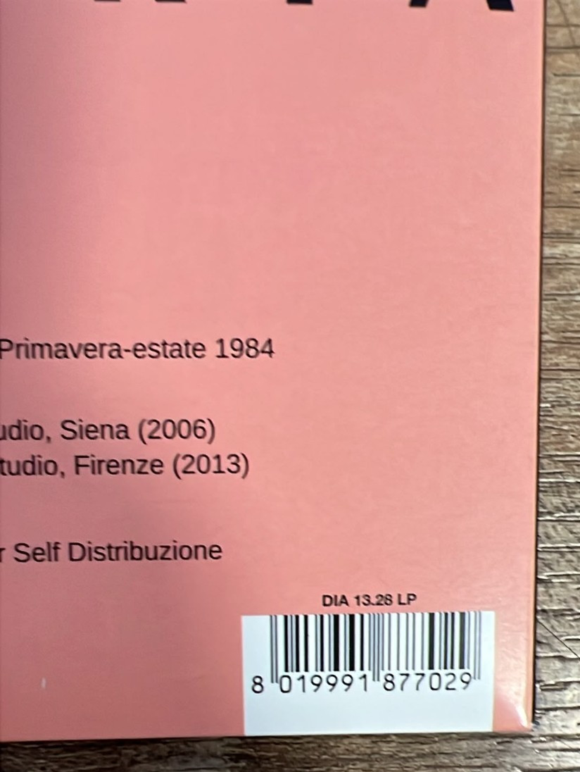 DIAFRAMMA Siberia LP Vinile + CD Ristampa Autografata Edizione Limitata Rara