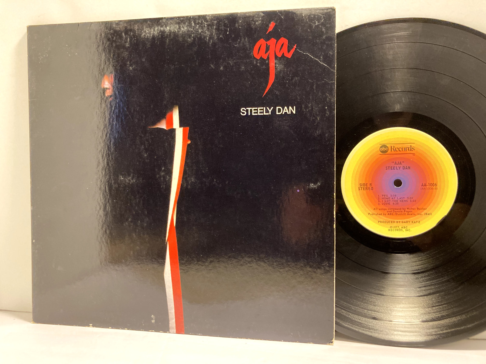 Steely Dan – Aja LP – ABC AA-1006 – Tested VG Vinyl – Gatefold 1977 OG Press