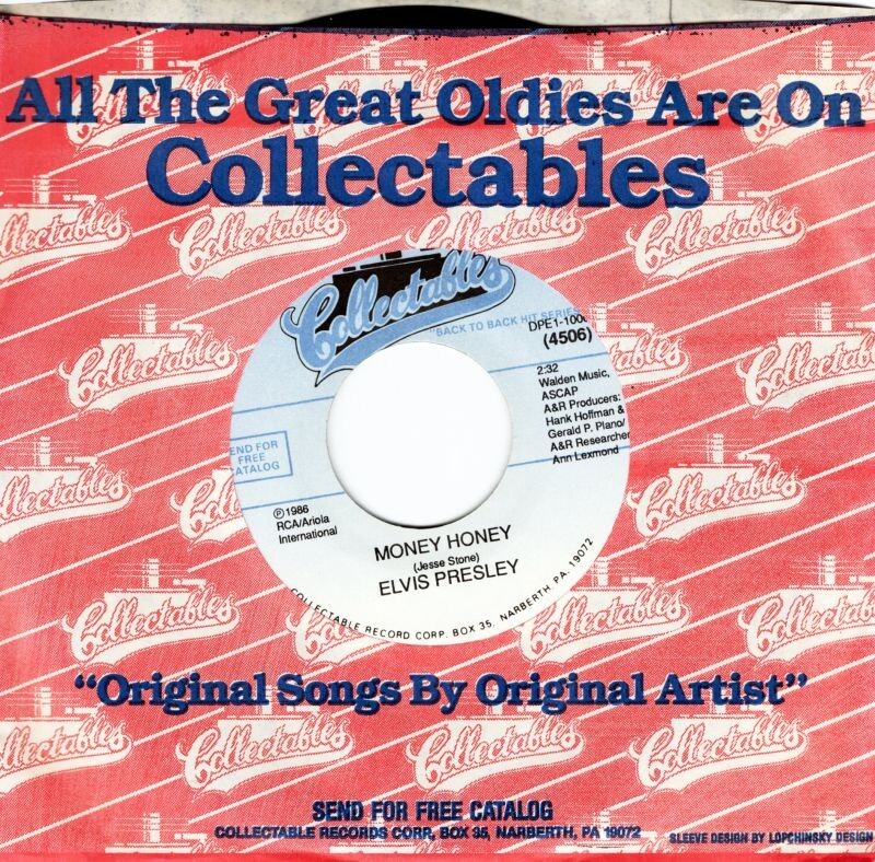 Elvis Presley – Money Honey / One Sided Love Affair Collectables 7″ 45