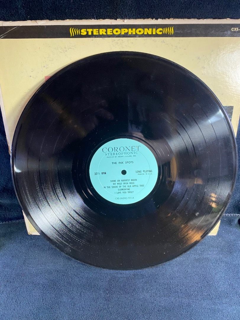 The Ink Spots Original Ink Spots Vol 1 Coronet Records CXS-101 Stereo Vinyl