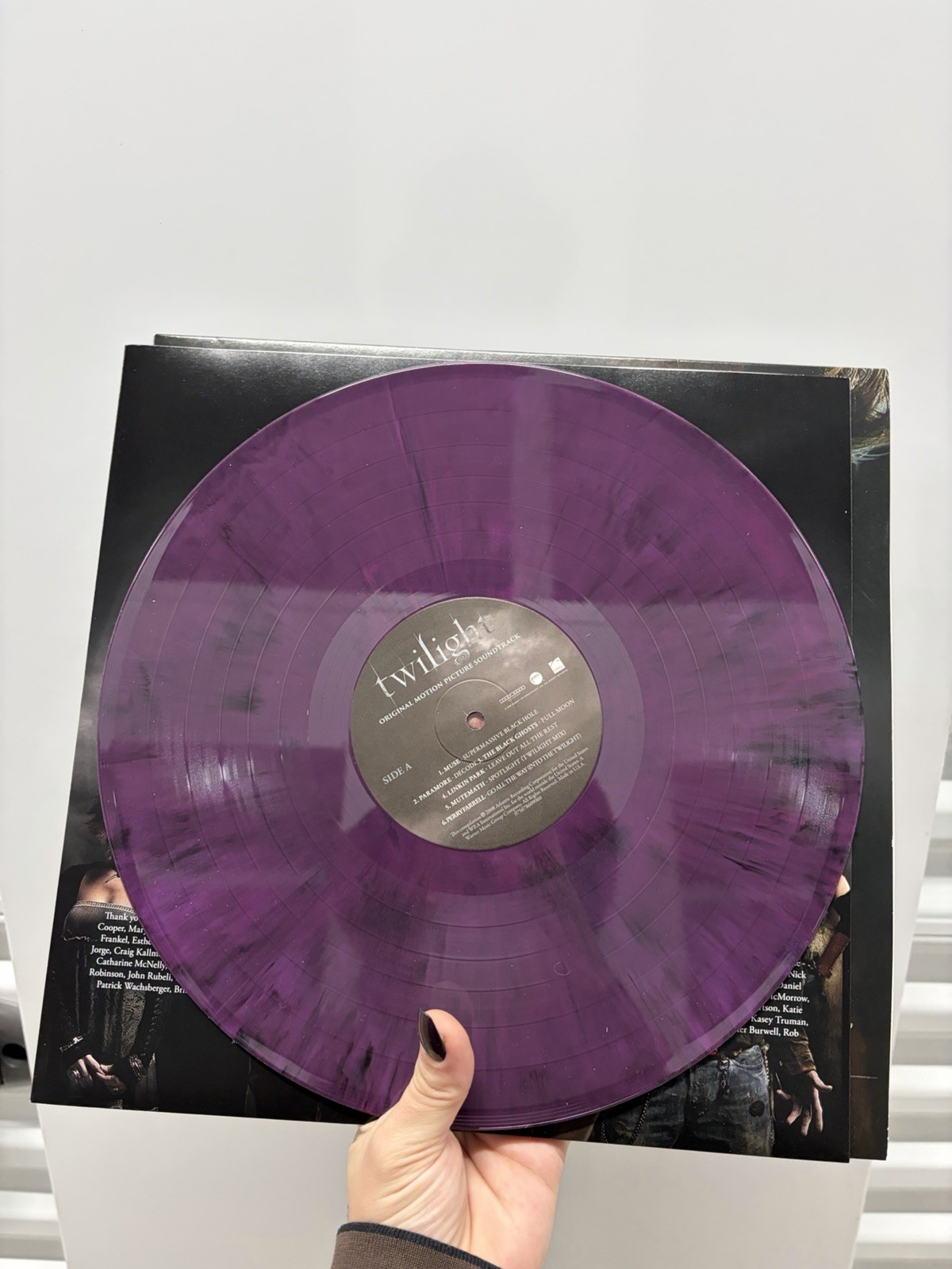 TWILIGHT 2008 MOVIE SOUNDTRACK Limited Edition PURPLE VINYL LP Unsealed