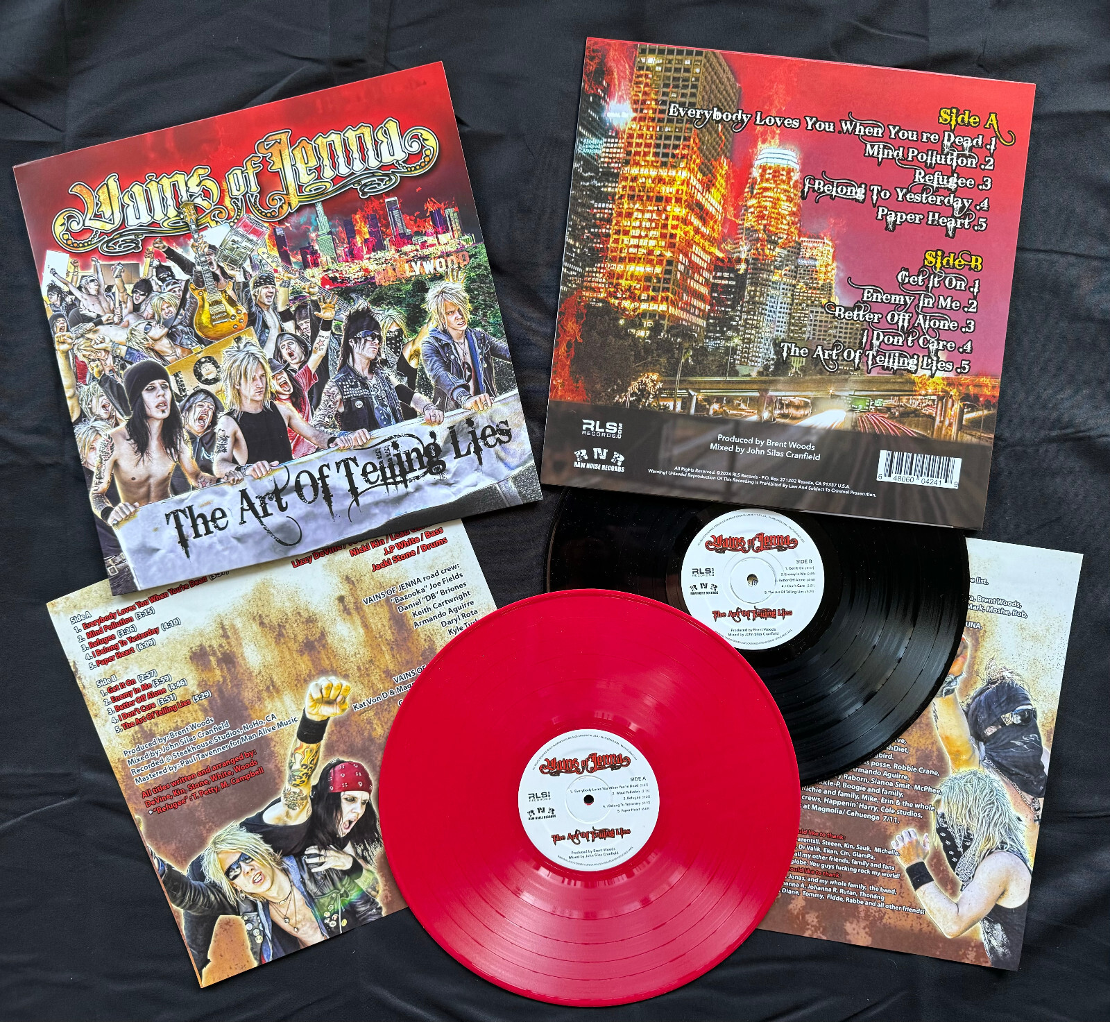 Vains of Jenna “The Art of Telling” 12″ Vinyl LP Deluxe Remastered Record