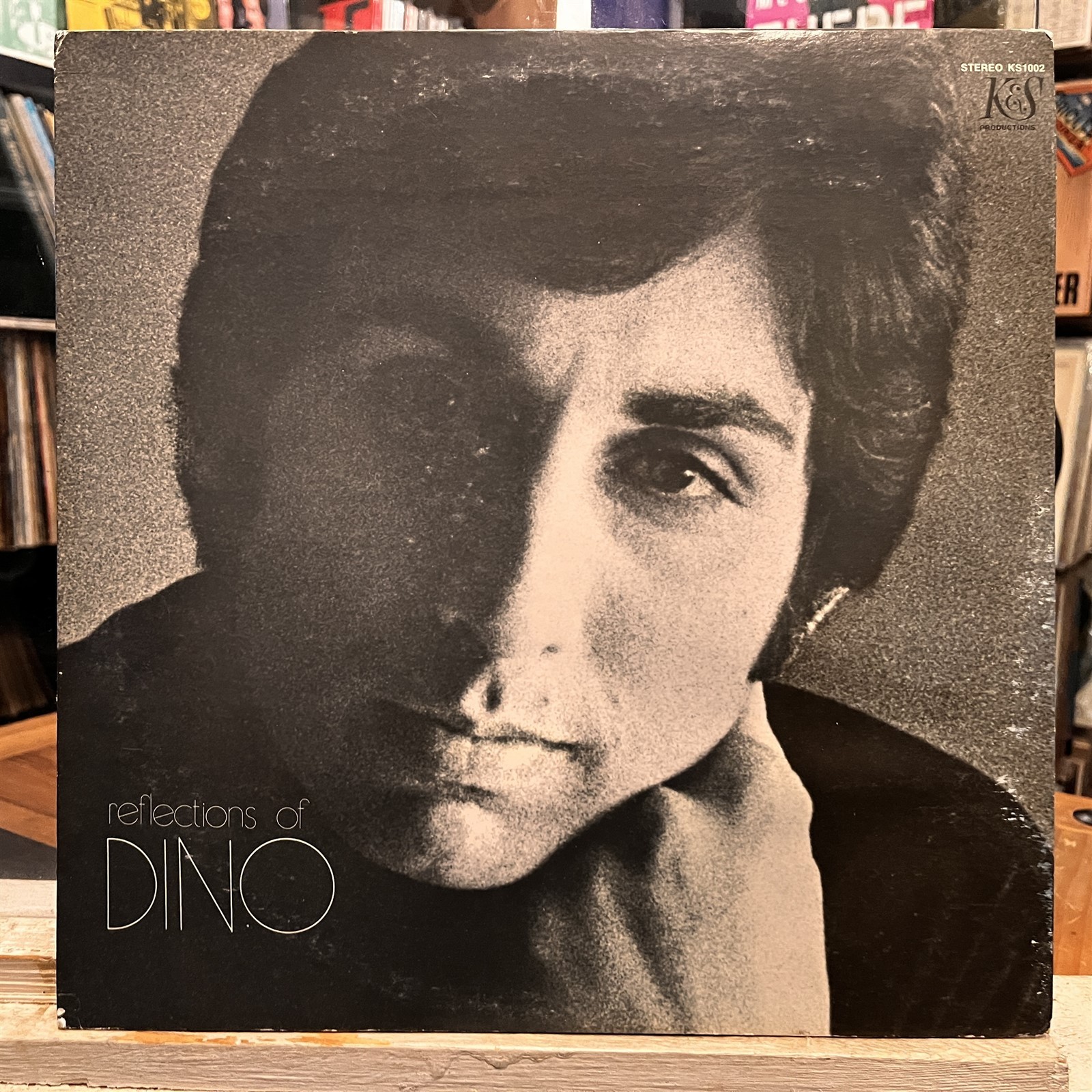 [FOLK/POP]~EXC LP~DINO (KARTSONAKIS)~Reflections Of Dino~{1970~K&S~Issue]~SIGNED